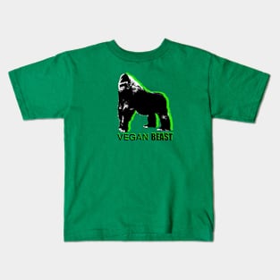 Vegan beast Kids T-Shirt